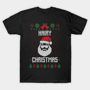 Hairy Christmas Funny Ugly Christmas Sweater T-Shirt